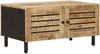 vidaXL Couchtisch Natur 80 x 50 x 40 cm Massivholz Mango 4018849 Bild 2
