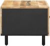 vidaXL Couchtisch Natur 80 x 50 x 40 cm Massivholz Mango 4018849 Bild 5