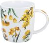 DUO Spring in bloom Becher 400 ml YELLOW FLOWERS in dekorativer Box, New Bone China Porzellan Bild 1
