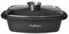 Bräter Pfanne Bratpfanne Schmortopf mit Glasdeckel Induktion 32cm Cheffinger. Bild 4