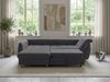 Ecksofa Schlafcouch L-Garnitur Bettkasten Ottomane links Mikrofaser Anthrazit Bild 3
