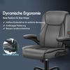 ALFORDSON Ergonomischer Massage Bürostuhl Mid Back Klappbare Armlehne Sgs Gaming Bild 4
