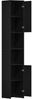 vidaXL Badschrank Schwarz Eichen-Optik 30x30x183,5 cm Holzwerkstoff 863124 Bild 5