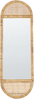 Standspiegel BARGES 150 cm Rattan Naturfarben Bild 4
