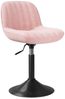 HOMALL Barhocker Höhenverstellbarer, um 360° drehbarer Friseurstuhl Drehstühle (1 St/2 St Barhocker und Schminkstuihle mit doppelter Polsterung, geeignet fur Schminktische, Schlafzimmer, Arbeitszimmer und Esszimmer) Bild 2