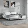 vidaXL Bettgestell Grau Sonoma 140x200 cm Holzwerkstoff 832251 Bild 4