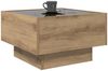 vidaXL Couchtisch Artisan-Eiche 50 x 50 x 30 cm Holzwerkstoff 879660 Bild 3