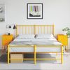 vidaXL Nachttische 2 Stk. Senfgelb 36x39x60,5 cm Stahl 846465 Bild 3