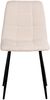 Polsterstuhl >Middelfart< (2er-Set) in Weiss, Stoff - 44x86x55cm (BxHxT) Bild 2