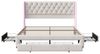 Furnishings Home Polsterbett Stauraumbett Doppelbett LED (Multifunktionsbett, Mehr als 6000 Farben), LED-Beleuchtung mit Seitenflügeln, 3 Schubladen, Samt, 160x200 cm Bild 4