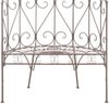 vidaXL Gartenbank 95 cm Eisen Antik Braun 45433 Bild 5