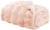 Wohndecke Kuscheldecke Kaninchen Warme Weiche Doppelseitig Decke Couch Bett Sofa, LMaxhome, (1St)750G/M² Cozy Kunstfell Überwurfdecke Schlafzimmer Büro Wohnzimmer Bild 4