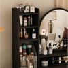 FUFU&GAGA Schminktisch mit Hocker und 5 Schubladen, 80 B x 40 T x 135H cm Bild 2