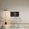 Selsey 'Framme' hängendes TV-Board mit zwei Klappen, Kaschmirgrau, 100 cm Bild 2