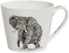 Maxwell & Williams DX0510 Becher 450 ml MARINI FERLAZZO African Elephant, Porzellan, in Geschenkbox Bild 3