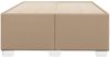 vidaXL Bettgestell ohne Matratze Cappuccino-Braun 120x190cm Kunstleder 3284551 Bild 4