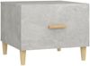 vidaXL Couchtisch Betongrau 50x50x40 m Holzwerkstoff 812716 Bild 2