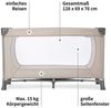 Hauck Essential Reisebett Dream n Play beige Bild 3