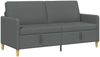 vidaXL Sofa mit Stauraum Dunkelgrau 172 x 78 x 87 cm Polyester 42036948 Bild 2