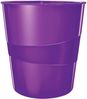 Leitz Papierkorb Wow 15l Polystyren violett Bild 3