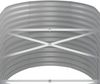 vidaXL Hochbeet Verzinkter Stahl 152x80x68 cm Anthrazit 318951 Bild 5