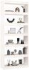 vidaXL Bücherregal/Raumteiler Weiß 80x30x199,5 cm Massivholz Kiefer 808204 Bild 4