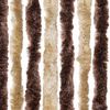 vidaXL Fliegenvorhang Beige und Hellbraun 100x230 cm Chenille 377368 Bild 5