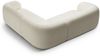 Micadoni Ecksofa Kate 5-Sitzer Strukturierter Stoff Hellbeige Melange Bild 3