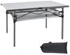 KingCamp Campingtisch Campingtisch Camping Rolltisch, Klapptisch Garten Falttisch Alu 136x70 cm Bild 4