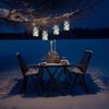 MARELIDA LED Solarleuchte LED Solar Glas Windlicht Laterne Einmachglas für Terrasse 13cm 2er Set, LED Classic, warmweiß (2100K bis 3000K) Bild 3
