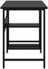 vidaXL Computertisch Schwarz 105x50x72 cm MDF und Metall 20550 Bild 4