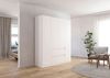 rauch Drehtürenschrank Schrank Garderobe MAINZ Breiten 91/136/181/226/271/315/360, Höhe 210cm (3 verschiedene Ausstattungen BASIC/CLASSIC/PREMIUM (inkl. SOFT-CLOSE) grifflose Front, Außentüren mit Push-to-Open Funktion MADE IN GERMANY Bild 2