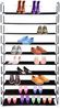 Schuhregal mit 10 Ablagefächer Schuhständer Schuhablage Schuhschrank Regal neu Bild 2