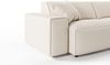 KAWOLA Sofa RANI Ecksofa Cord cremeweiß Recamiere rechts 71 x 189 x 299 cm Bild 4