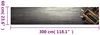 vidaXL Küchenteppich Waschbar Weinflasche 60x300 cm Samt 4005604 Bild 5