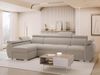 Ecksofa Boston LCP mit 2 Bettkästen und Schlaffunktion (Farbe: Paros 2, Seite: Links LCP+2R+1P(65)) Bild 2