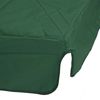 mendler Ersatz-Bezug für Luxus-Ampelschirm HWC-A96 mit Flap, Polyester, Dunkelgrün, 3x3m Bild 5