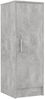 vidaXL Schuhschrank Betongrau 32x35x92 cm Holzwerkstoff 808976 Bild 5