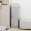 vidaXL Schuhschrank Betongrau 32x35x92 cm Holzwerkstoff 808976 Bild 3