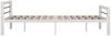 vidaXL Bettgestell Weiß und Schwarz Metall 160×200 cm 284548 Bild 4
