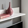 Fünfteilige Wohnwand TV-Schrank mit LED-Beleuchtung Weiß Bild 4