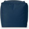 Green Bean® Sitzsack-Hocker 40x40x40cm mit EPS-Perlen Füllung - Sitz-Pouf für Sitzsäcke - Sitzhocker für Kinder und Erwachsene - Dunkelblau Bild 2