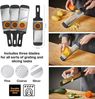 Fiskars Gemüsehobel und -reiben-Set, 3-teilig, Metall/Kunststoff, Functional Form, 1014414 Bild 2