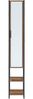 Hochschrank Namsskogan 160x24x30cm Walnussoptik [en. casa] Bild 3