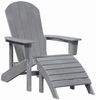 vidaXL Gartenstuhl 3 pcs Hellgrau Polyethylen 3335849 Bild 5