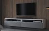 Selsey 'Rednaw' TV-Schrank , Mattweiß / Hochglanz Grau, 180 cm Bild 2