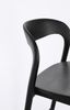 Barhocker Miley aus Teakholz, Schwarz, 48 x 51 x 102 cm Bild 5