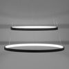 JUST LIGHT 11525-13 LED Pendelleuchte Circle 2 Ringe 50cm 3000K SimplyDim Anthrazit Bild 5