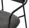 Armlehnstuhl >ZAMA< (2er-Set) in dunkelgrau - 54,5x77x53,5 (BxHxT) Bild 5