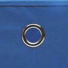 vidaXL Aufbewahrungsboxen mit Deckeln 4 Stk. Blau 32x32x32 cm Stoff 288338 Bild 5
